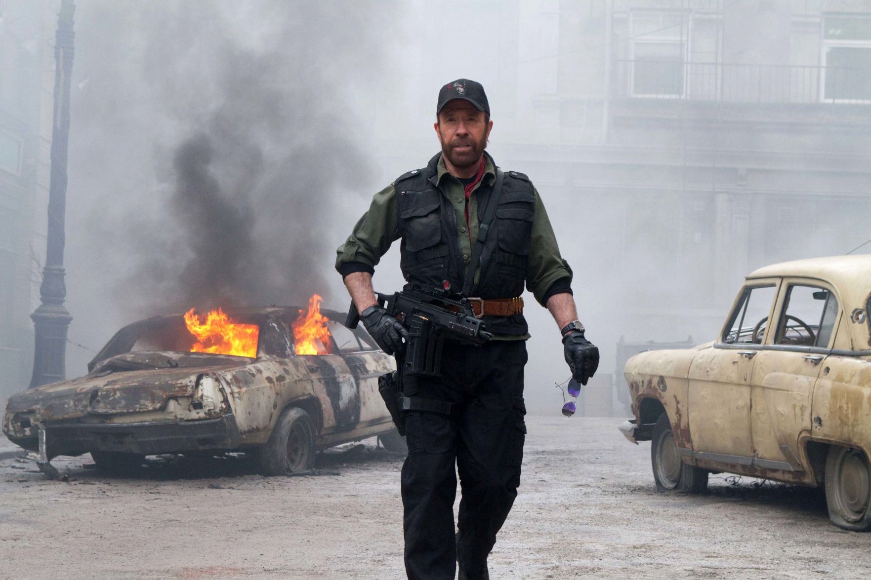 During the making of “The Expendables 2,” Sylvester Stallone suggested including a Chuck Norris fact in the movie.